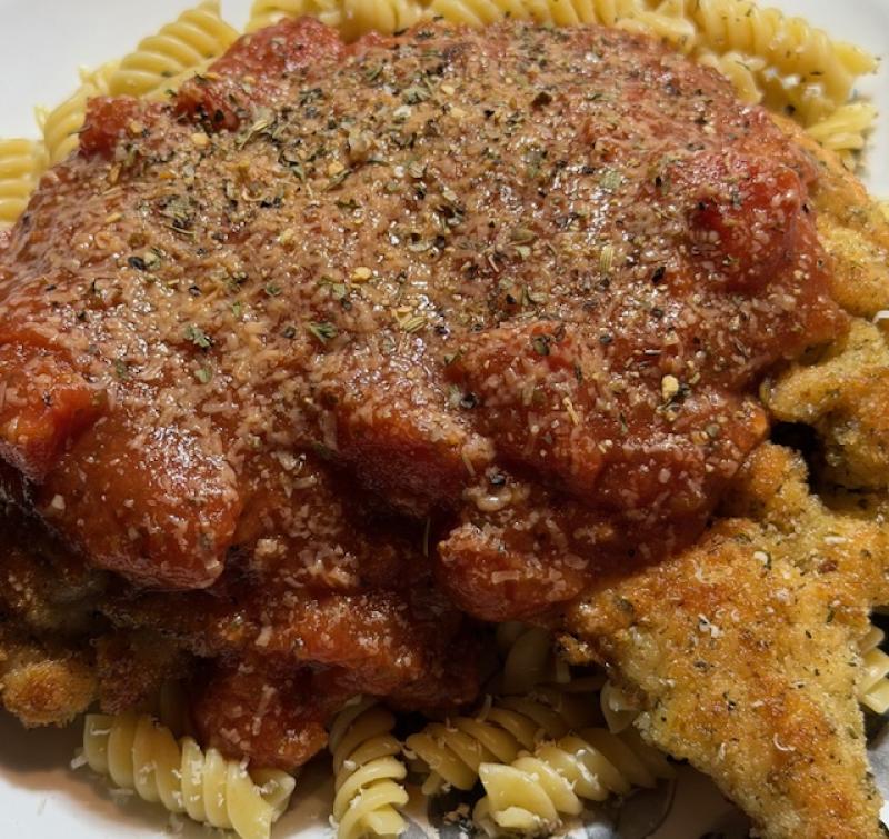 Poor Man's Springer Mountain Farms Chicken Parm w/ Rotini